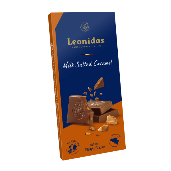 Tablette chocolat au lait - Caramel salé